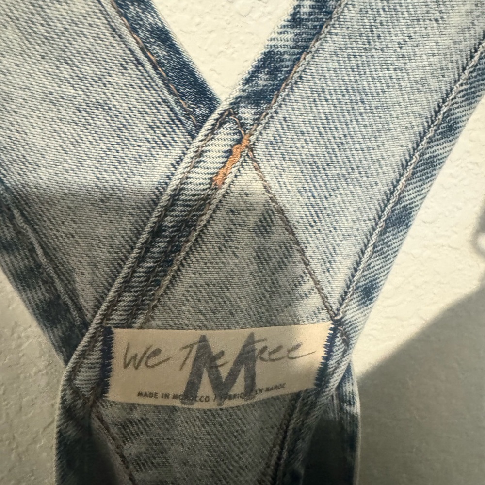 We The Free Blue Denim Overalls - Picture 3 of 4
